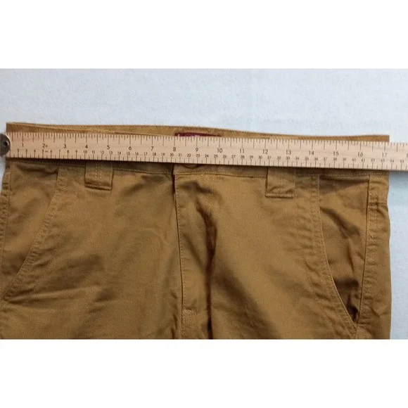 Matchstick Cargo Pants Utility Outdoor Hiking Travel Workwear Khaki Skater 34x30 - Picture 15 of 16